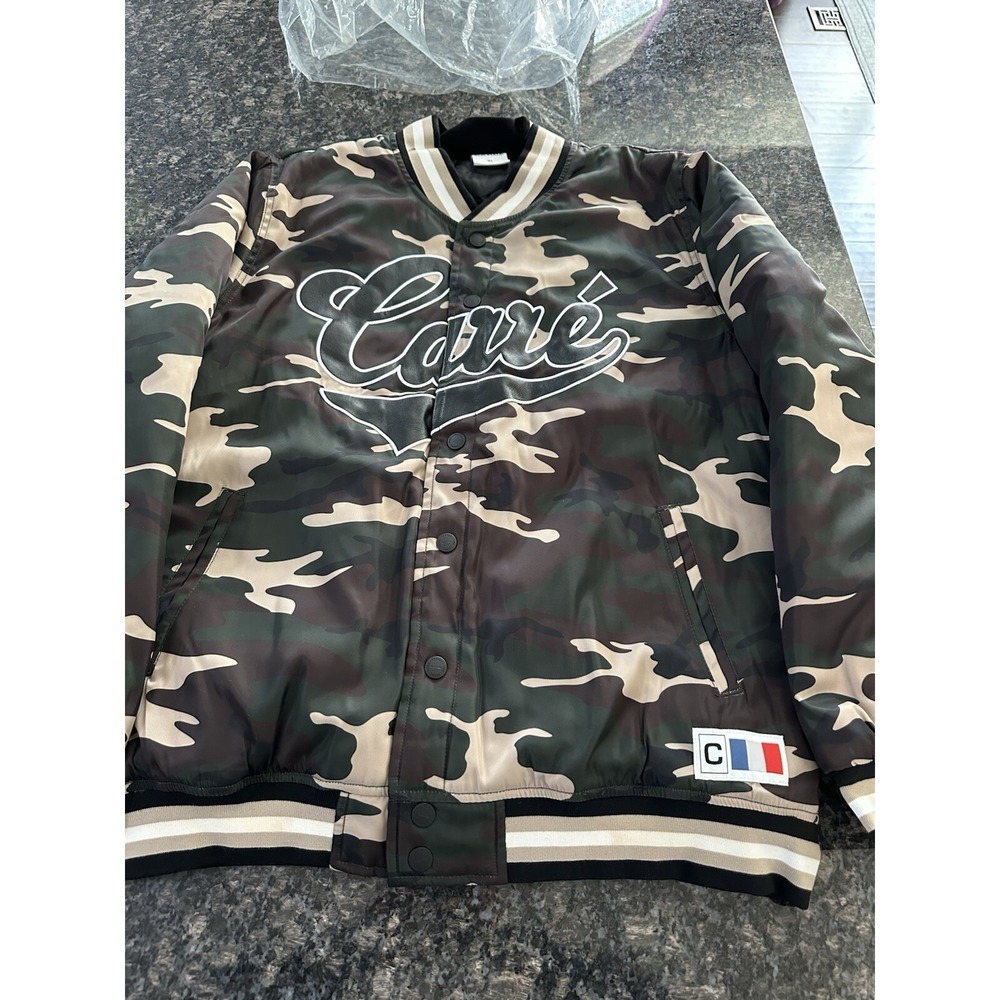 Carre‎ MVP Varsity Jacket Men's Size XL NEW Camo. NWT Coat